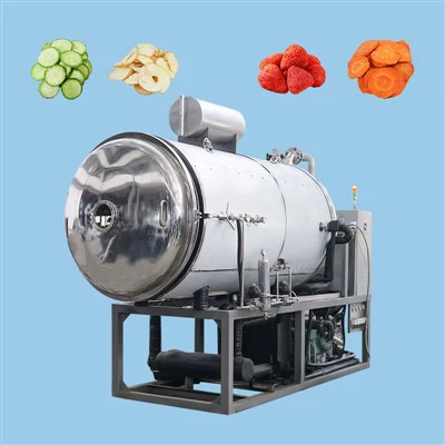 75kg/šarža hrana naredi sušilnik za vakuumsko zamrzovanje